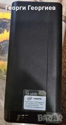 Мрежови диск (NAS) Qnap TS-253D-4G, 8GB DDR4, снимка 2 - Друга електроника - 53394817