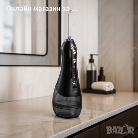 Зъбен душ – безжичен орален иригатор с 8 накрайника Soulima, снимка 2 - Други - 53431278