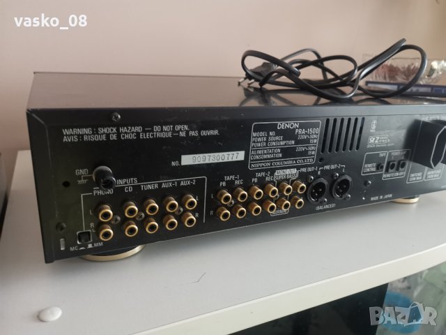 Denon pra 1500, снимка 12 - Ресийвъри, усилватели, смесителни пултове - 35262596