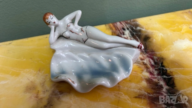 Изключително рядка порцеланова фигура България, снимка 3 - Колекции - 53270132