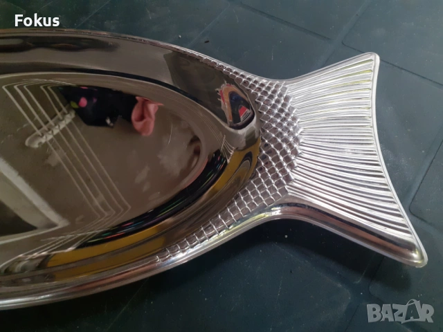 WMF - Плато поднос за риба, снимка 3 - Антикварни и старинни предмети - 53296397