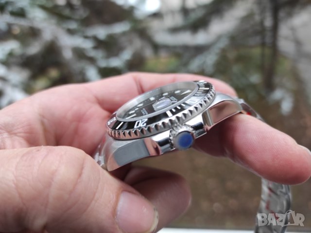 Seiko mod Submariner black, снимка 6 - Мъжки - 43242604