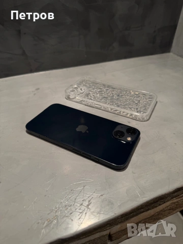 100% батерия! КАТО ЧИСТО НОВ Iphone 13 Midnight 