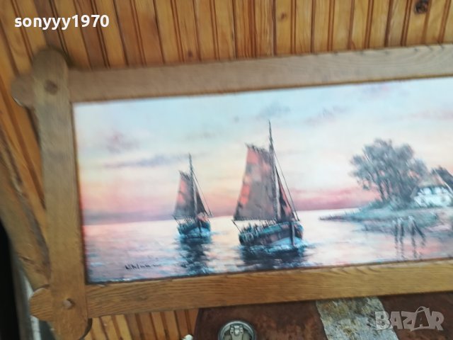ГОЛЯМА КАРТИНА-121Х56СМ-ОТ ГЕРМАНИЯ 2501241125, снимка 5 - Картини - 43968067