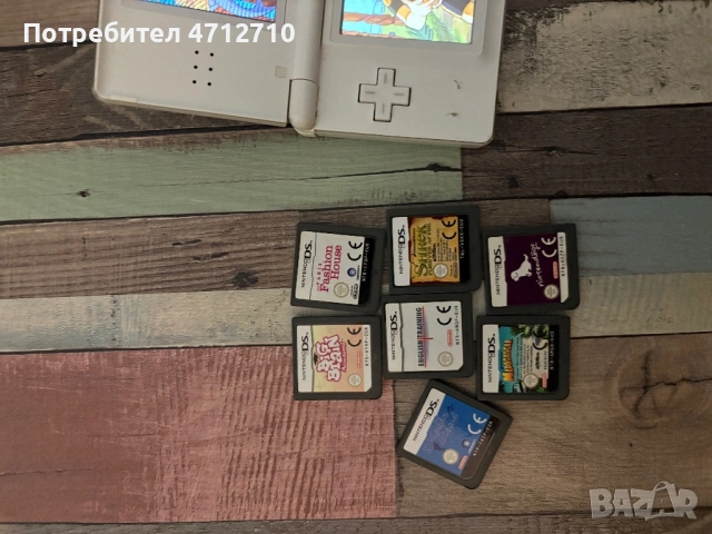 Nintendo DS lite с 7 игри и с оригинално зарядно, снимка 5 - Nintendo конзоли - 53418993