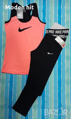 Nike дамски екипи потник и клин реплика /полиамид/, снимка 3 - Спортни екипи - 32368713