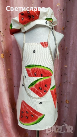 Костюм престилка за малък готвач