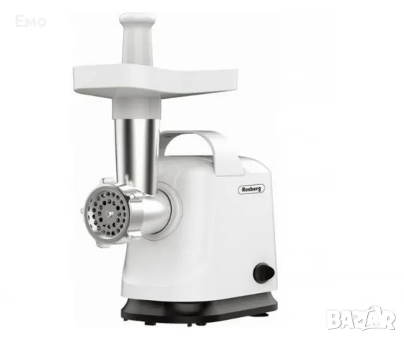 Месомелачка, 800W - Приставка за домати, ниско ниво на шум, бял - Гаранция 24 месеца , снимка 7 - Месомелачки - 48458894