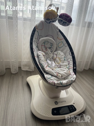 Бебешка люлка 4moms MamaRoo, снимка 6 - Детски люлки - 52679302