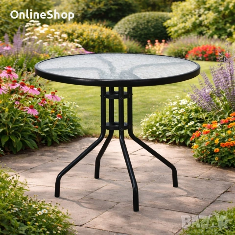 Стъклена масичка за кафе, снимка 3 - Маси - 53159769