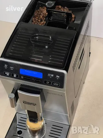 Кафемашина кафе автомат delonghı AUTENTICA cappuccino с гаранция, снимка 9 - Кафемашини - 49552121