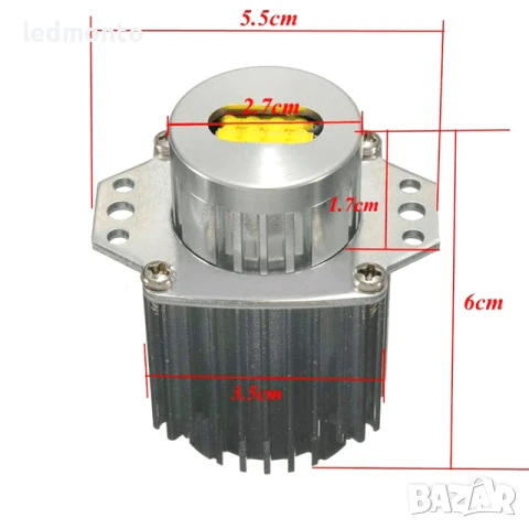 Ангелски очи BMW Halo пръстени 80W за BMW E90 и E91, снимка 4 - Части - 51335263