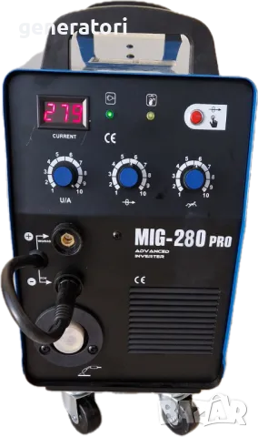 ТОП ЦЕНА! Професионално Телоподаващо  MIG- 280А - ТЕЛОПОДАВАЩ Апарат 280Ампера MAX PROFESSIONAL 
