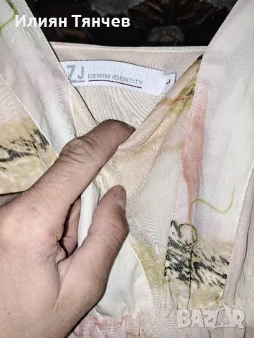 шарена дълга рокля, снимка 2 - Рокли - 47630498