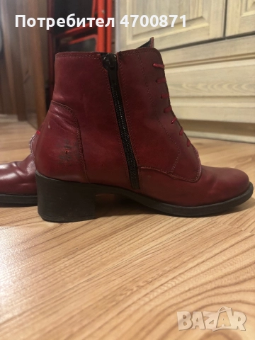 Кожени обувки от Punto, снимка 4 - Дамски боти - 52998977