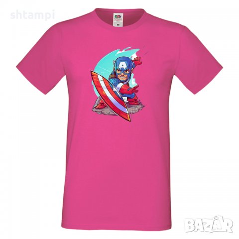 Мъжка тениска Marvel Captain America Игра,Изненада,Подарък,Геймър,, снимка 15 - Тениски - 36790439