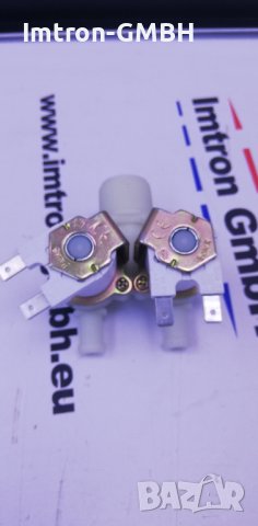  Двоен електромагнитен клапан за пералня / КК652000096 - 2бр., снимка 4 - Ремонти на перални - 39346684