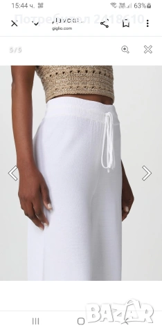 Ermanno Scervino Italy Knit Pant Women Size M НОВО! ОРИГИНАЛ! Дамски Панталон!, снимка 17 - Панталони - 53606021