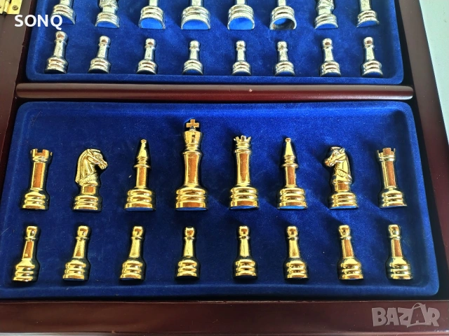 Уникален Луксозен Колекционерски Шах, снимка 8 - Колекции - 53297431