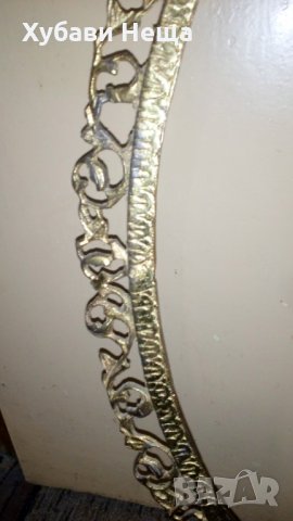 Огледало в бароков стил с метална рамка   3, снимка 4 - Антикварни и старинни предмети - 25164149