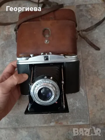 Три броя немски мехови фотоапарата, снимка 2 - Антикварни и старинни предмети - 48405062