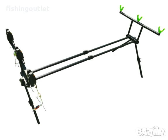 Топ комплект на FILSTAR - Стойка, три сигнализатора и три светещи обтегачи, снимка 3 - Такъми - 51049017