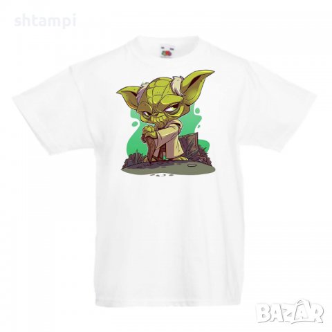Детска тениска Star Wars Yoda 2 Star Wars,Игра,Изненада,Подарък,