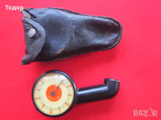 Уникален бакелитов манометър за гуми на Порше , снимка 5 - Колекции - 27197013