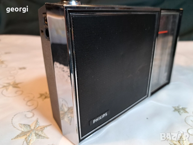 ретро радио транзистор Philips 90 rl 292 28/4, снимка 5 - Радиокасетофони, транзистори - 51922844