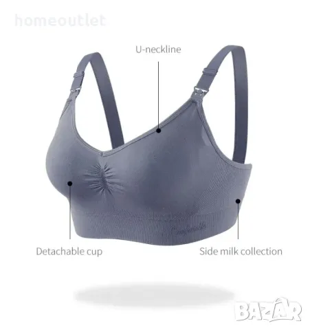 ПРОМОЦИЯ Спортен сутиен, подходящ за бременни и кърмещи жени SUNVENO (няколко р-р), снимка 2 - Дрехи за бременни - 48137906