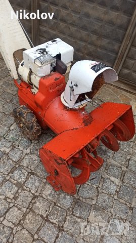 Бензинов снегорин Gilson 8 k.s, снимка 3 - Градинска техника - 43483319