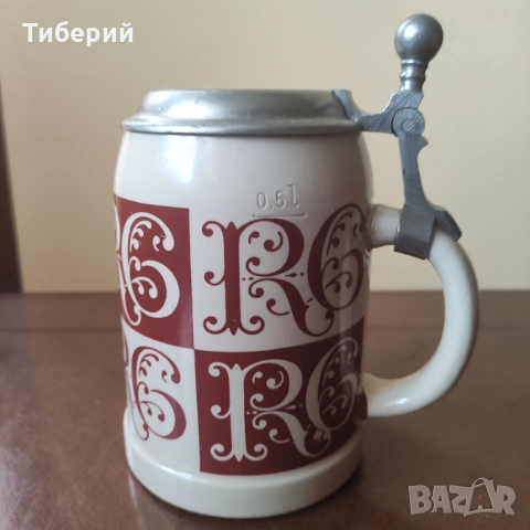 Порцеланова халба за бира-колекционерска, снимка 13 - Чаши - 52300582