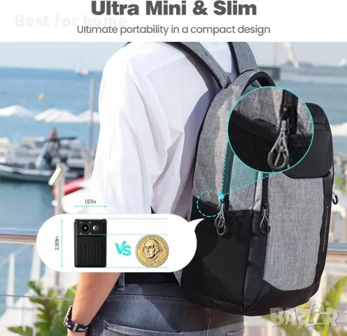 WiFi скрита мини камера с PIR детекция на движение Handbuch LN82, снимка 4 - Комплекти за видеонаблюдение - 49779182