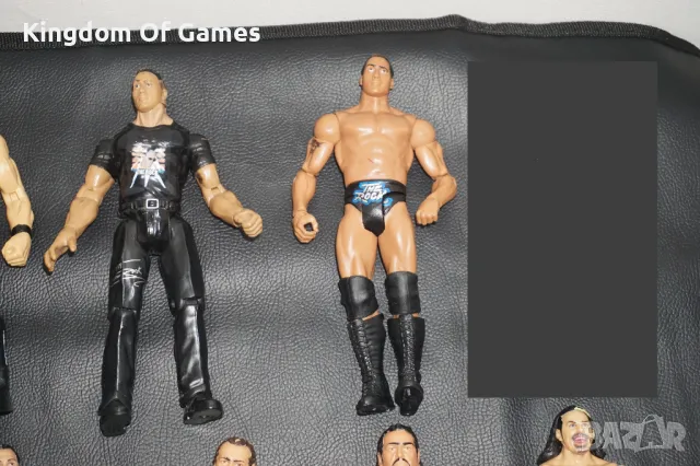 25 Кеч Фигури на Mattel и Jakks Pacific Stone Cold/The Rock/Big Show/Chris Jericho/Cryme Tyme, снимка 4 - Фигурки - 48772761