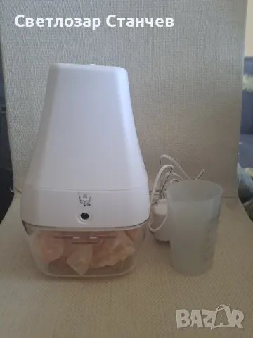 Арома дифузер с хималайска сол, снимка 2 - Овлажнители и пречистватели за въздух - 50258393