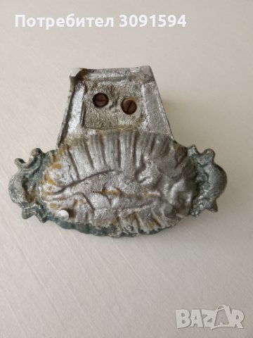 Стара Цаменна Фигура със пепелник СССР момче, снимка 9 - Други ценни предмети - 43883221