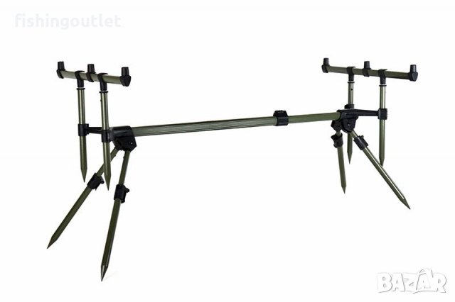 Шаранска стойка за 3 въдици Carp Pro 6105