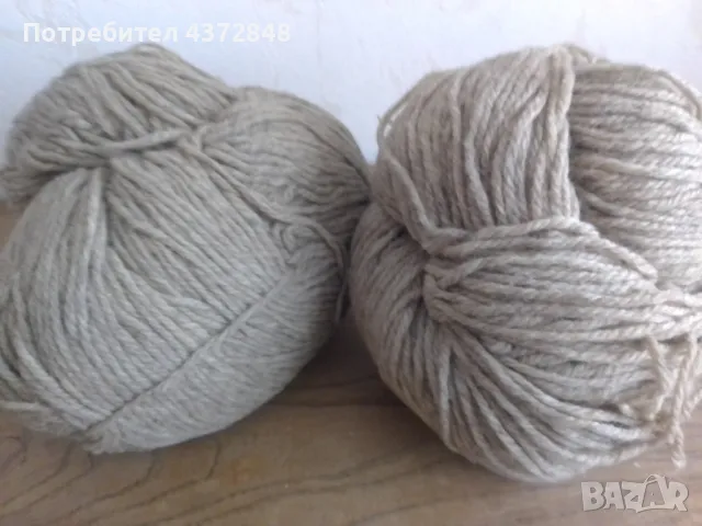100% домашна вълнена прежда за плетене , снимка 2 - Други - 49282652