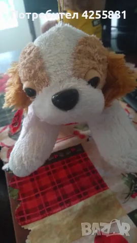 Плюшено кученце , снимка 2 - Плюшени играчки - 48331374