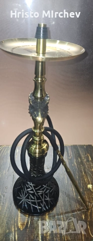 🔥 ПРОДАВАМ ЛУКСОЗНИ НАРГИЛЕТА MAKLAUD + ВАЗА – 500€ 🔥, снимка 3 - Наргилета - 53470000