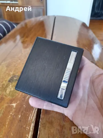 Стара табакера,запалка, снимка 2 - Други ценни предмети - 49895552