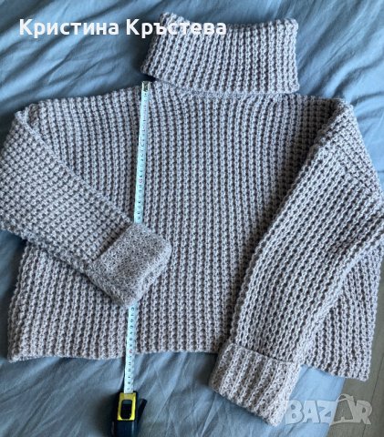 Дебел пуловер , снимка 2 - Блузи с дълъг ръкав и пуловери - 43909153