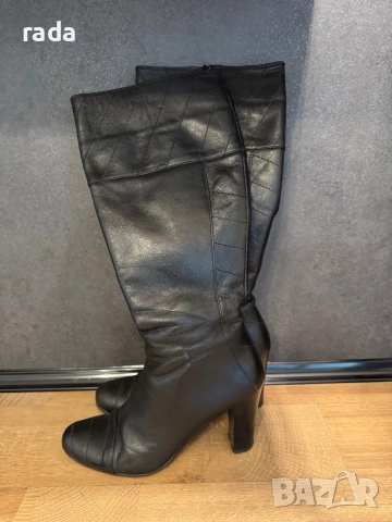 Италиански ботуши, естествена кожа, снимка 3 - Дамски ботуши - 51474022
