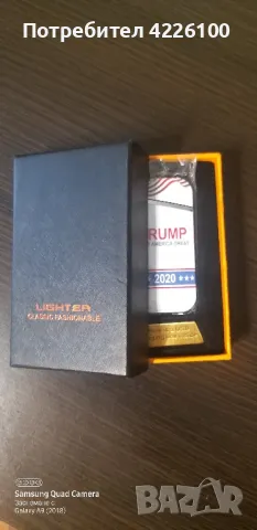 РЕКЛАМНА ЕЛ.(плазмена) ЗАПАЛКА ПРЕДИШНИТЕ ИЗБОРИ НА ТРЪМП, снимка 2 - Запалки - 50417869