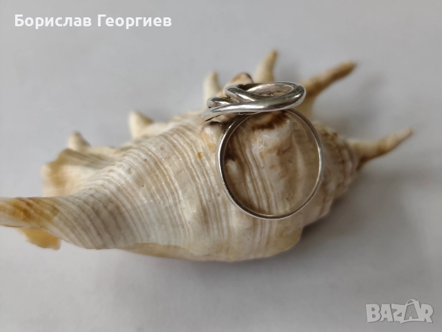 Сребърен пръстен 925, снимка 4 - Пръстени - 52986336