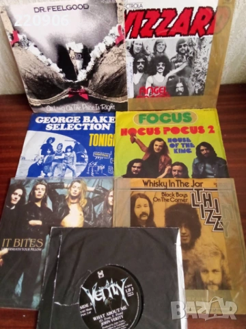 Hard, Prog, Indie Rock ЛОТ от 7 малки плочи