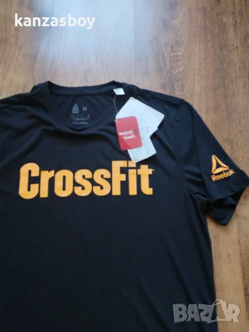 Reebok CrossFit FEF TEE- SPEEDWICK - страхотна мъжка тениска НОВА М, снимка 4 - Тениски - 49883966