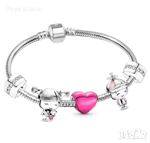 Disney Гривна тип Пандора с Талисмани Лило и Стич Lilo and Stitch Minnie mouse Мини Маус , снимка 15 - Гривни - 51725791