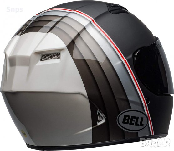  Каска за мотор BELL DLX MIPS Illusion Black/Silver, L размер, снимка 5 - Аксесоари и консумативи - 37719860
