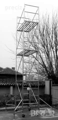 Мобилно скеле Плевен под наем, снимка 3 - Ремонти на къщи - 49580316